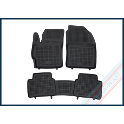 Car rubber floor mats black TOYOTA COROLLA Sedan/Wagon Facelift (2024-...) 201450