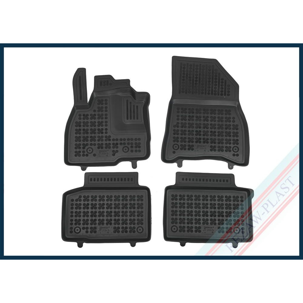 Car rubber floor mats black DACIA DUSTER III (2024-...) 203414