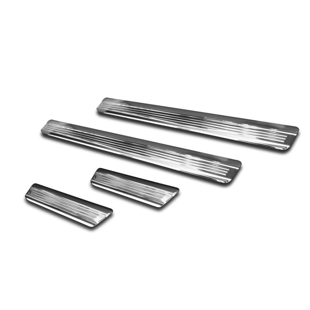Chrome side step pads VW GOLF 8 HB (2020-...) 2/22243