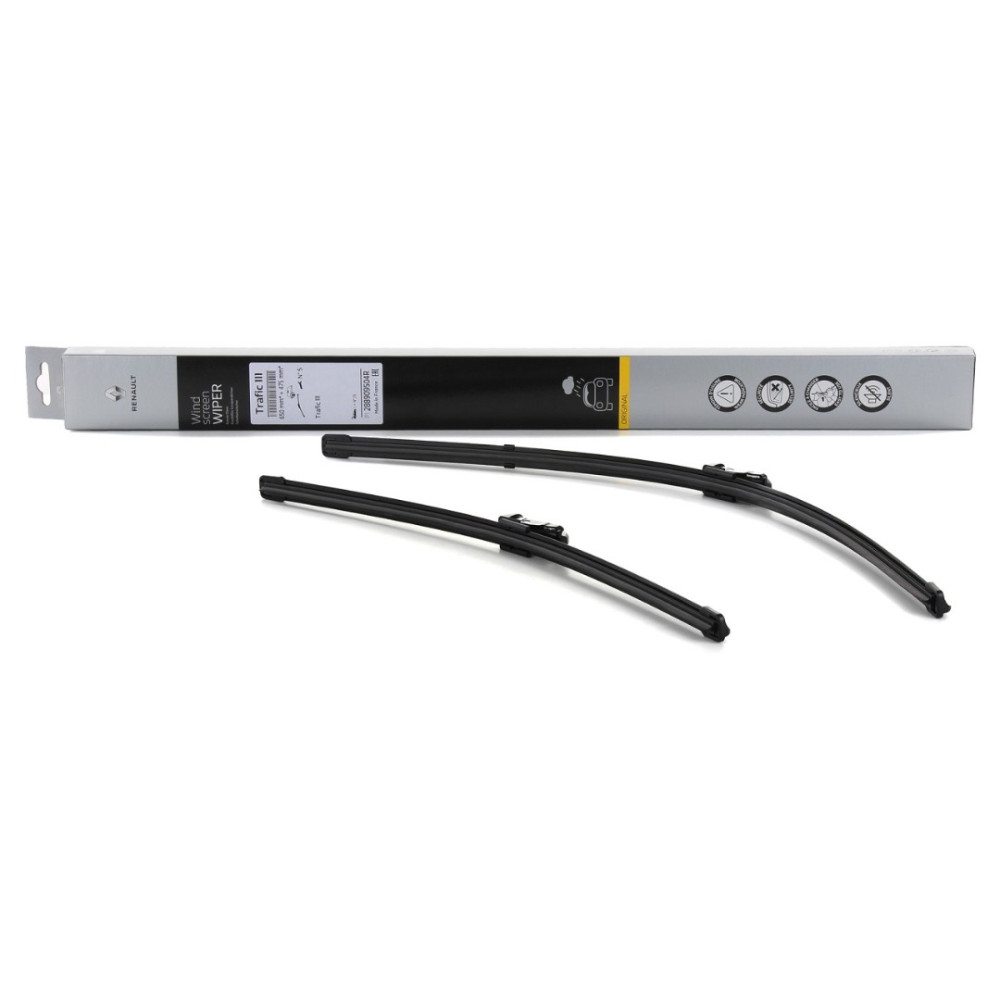 Wiper blades OEM RENAULT TRAFIC III/OPEL VIVARO (2014-...) 288909504R