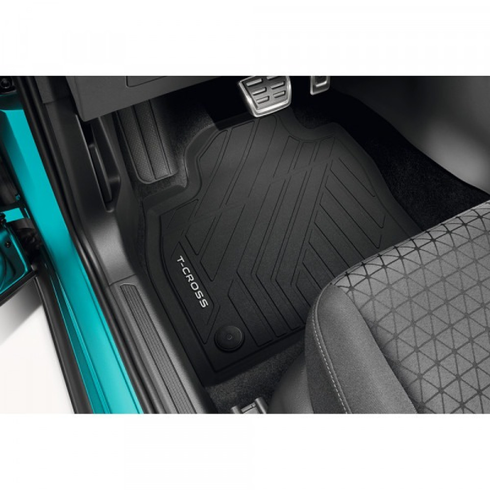 Car OEM rubber mats VW T-CROSS (2018-...) 2GM06150082V