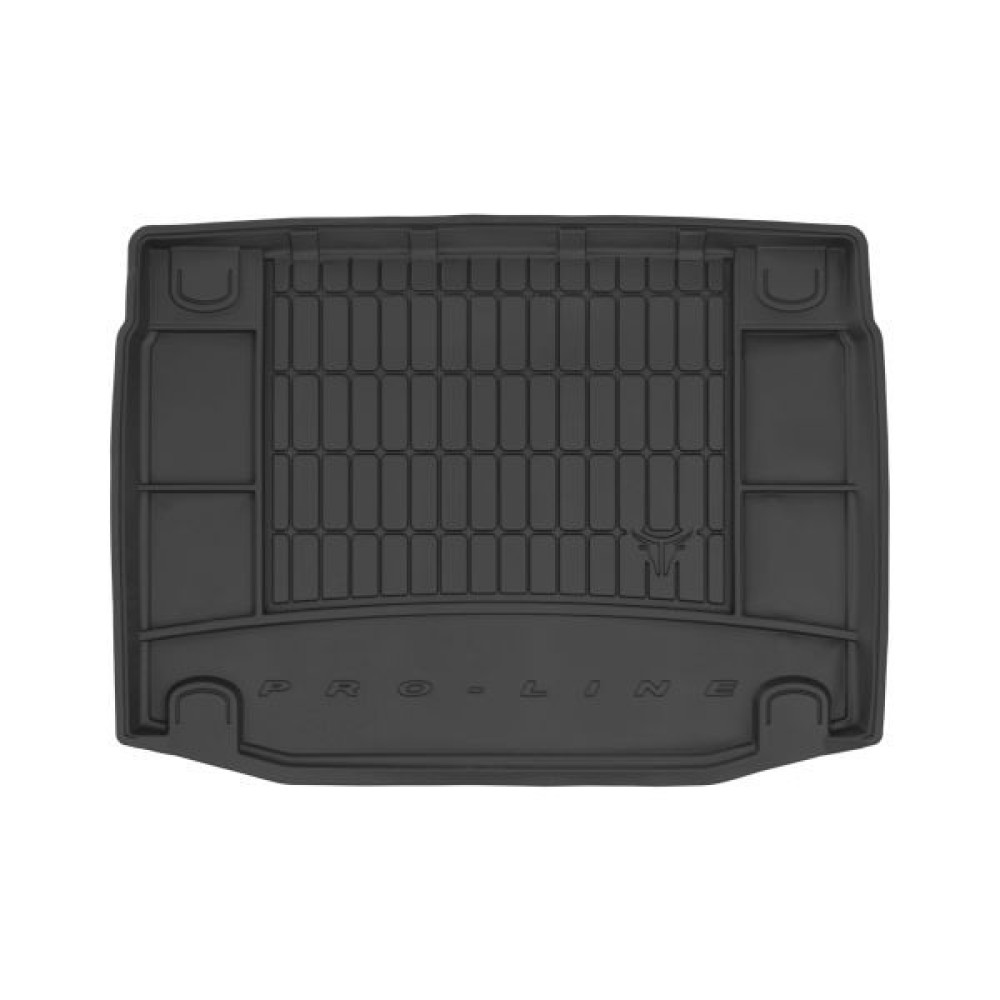 Car rubber trunk mat KIA CEED III HB bottom floor (2018-...) FROGUM
