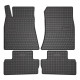Car rubber floor mats black LEXUS IS II (2005-2012) NEGRO