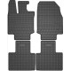 Car rubber floor mats black LEXUS RX (2022-...) NEGRO