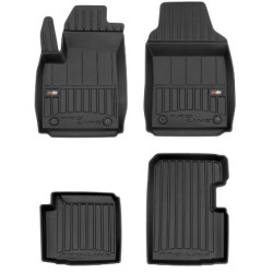 Car rubber floor mats black FIAT 500 Hybrid (2020-...) 3D FROGUM