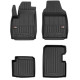 Car rubber floor mats black FIAT 500 Hybrid (2020-...) 3D FROGUM