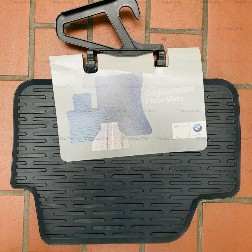 Car OEM rubber mats rear BMW 1 E87/E88 (2004-2011) 51470439161