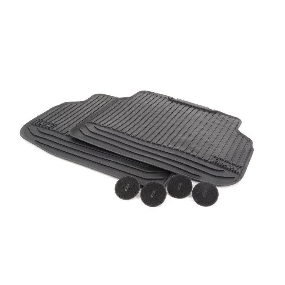 Car OEM rubber mats rear BMW 7 F01 (2007-2014) 51472147951