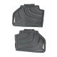 Car OEM rubber mats rear BMW X3/X4 F25/F26 (2011-2018) 51472286003