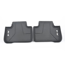 Alfombrillas de goma OEM traseras para BMW X4 G02 (2018-2025) 51472451368