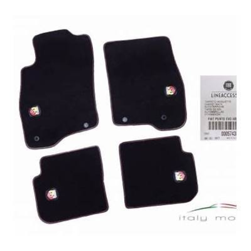Car OEM textile mats FIAT GRANDE PUNTO ABARTH (2005-2011) 5743541
