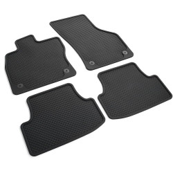 Car OEM rubber mats SEAT LEON III (2013-2020)  5F0061500041