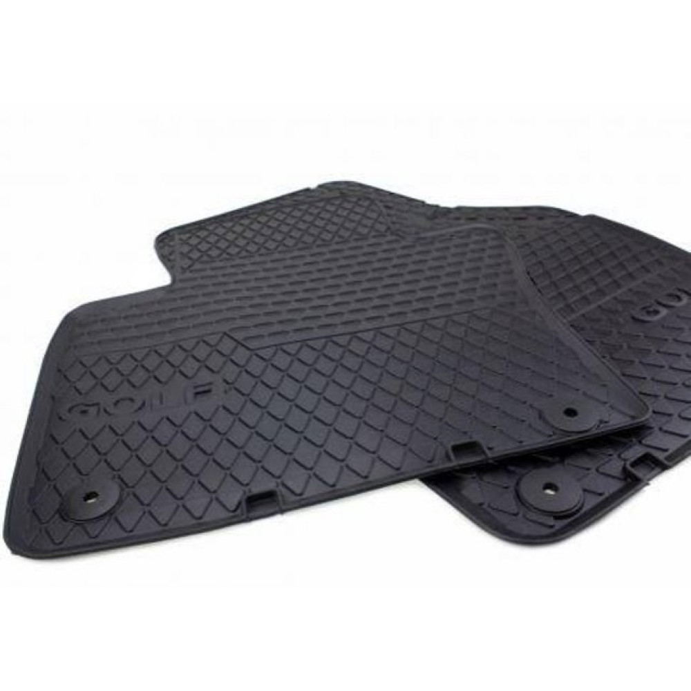 Car OEM rubber mats VW GOLF PLUS (2 pcs.)(2004-2014) 5M1061501A041