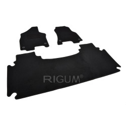 Car textile mats black DODGE RAM (2019-...) RIGUM TEXTILE
