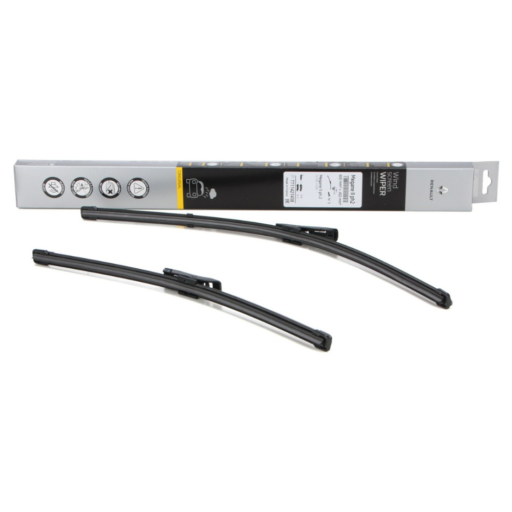 Wiper blades OEM RENAULT MEGANE II Facelift (2006-2008) 7711421438