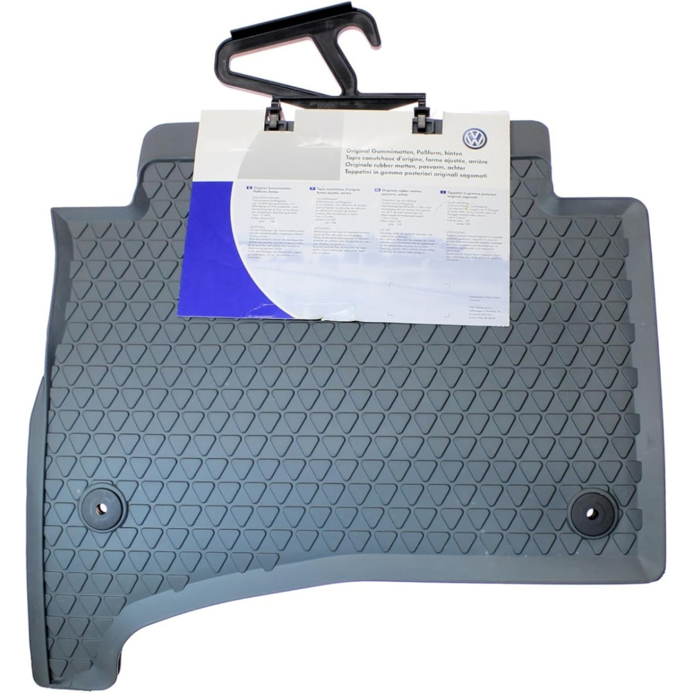 Car OEM rubber mats rear VW TOUAREG I (2002-2010) 7L0061511041
