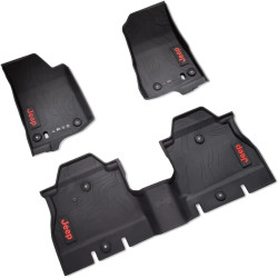 Car OEM rubber mats JEEP WRANGLER (4d.)(2018-...) 82215203AE
