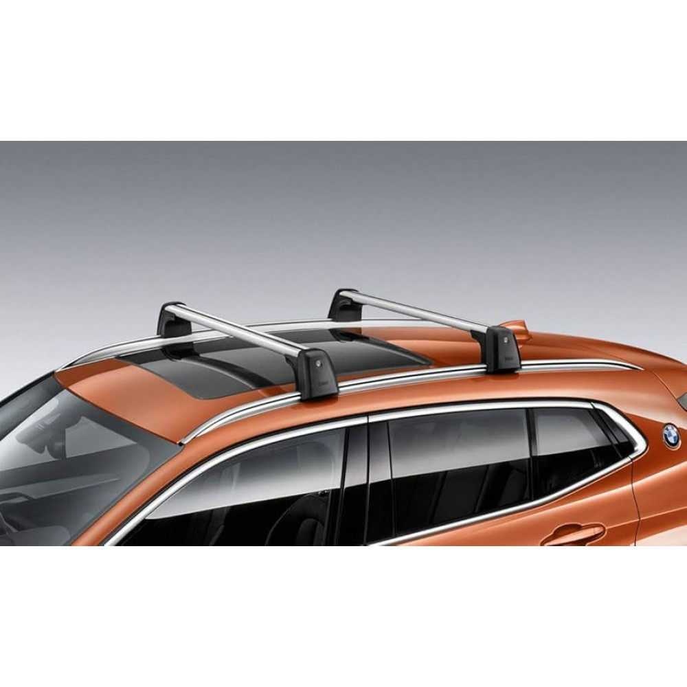 Car roof rack OEM BMW X2 F39 with flush rails (2017-...) 82712444243