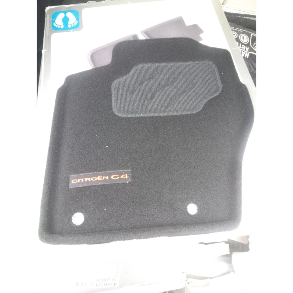 Car OEM textile mats CITROEN C4 (4 pcs.)(2004-2010) 9464ZE