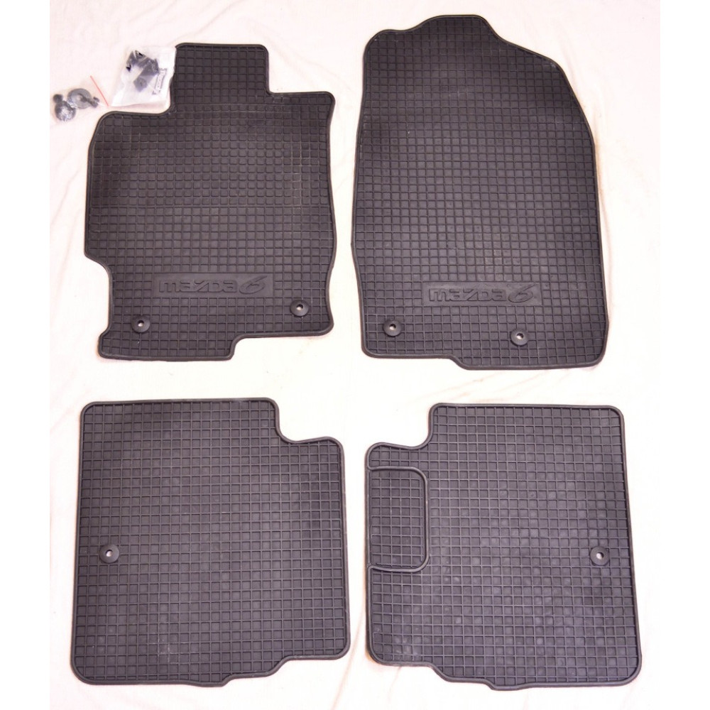 Car OEM rubber mats MAZDA 6 (2007-2012) GS1DV0351