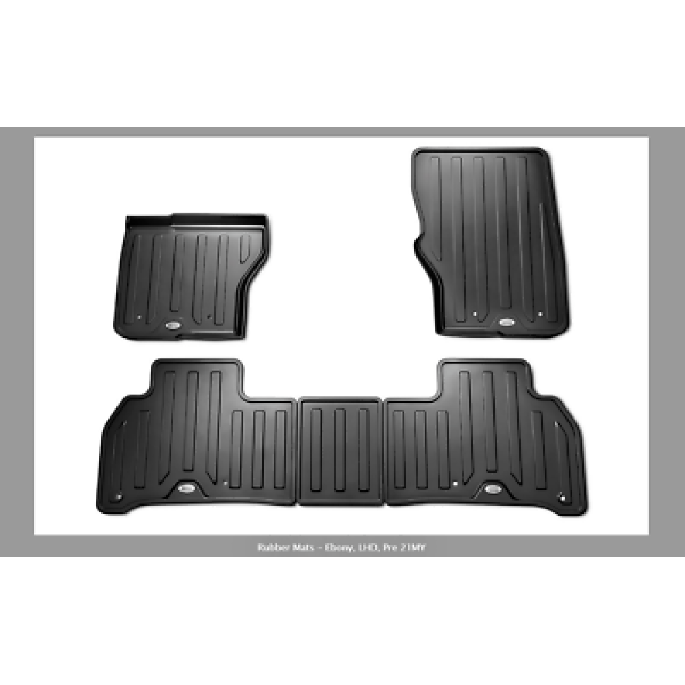 Car OEM rubber mats LAND ROVER DISCOVERY V (2017-...) VPLRS0333PVJ