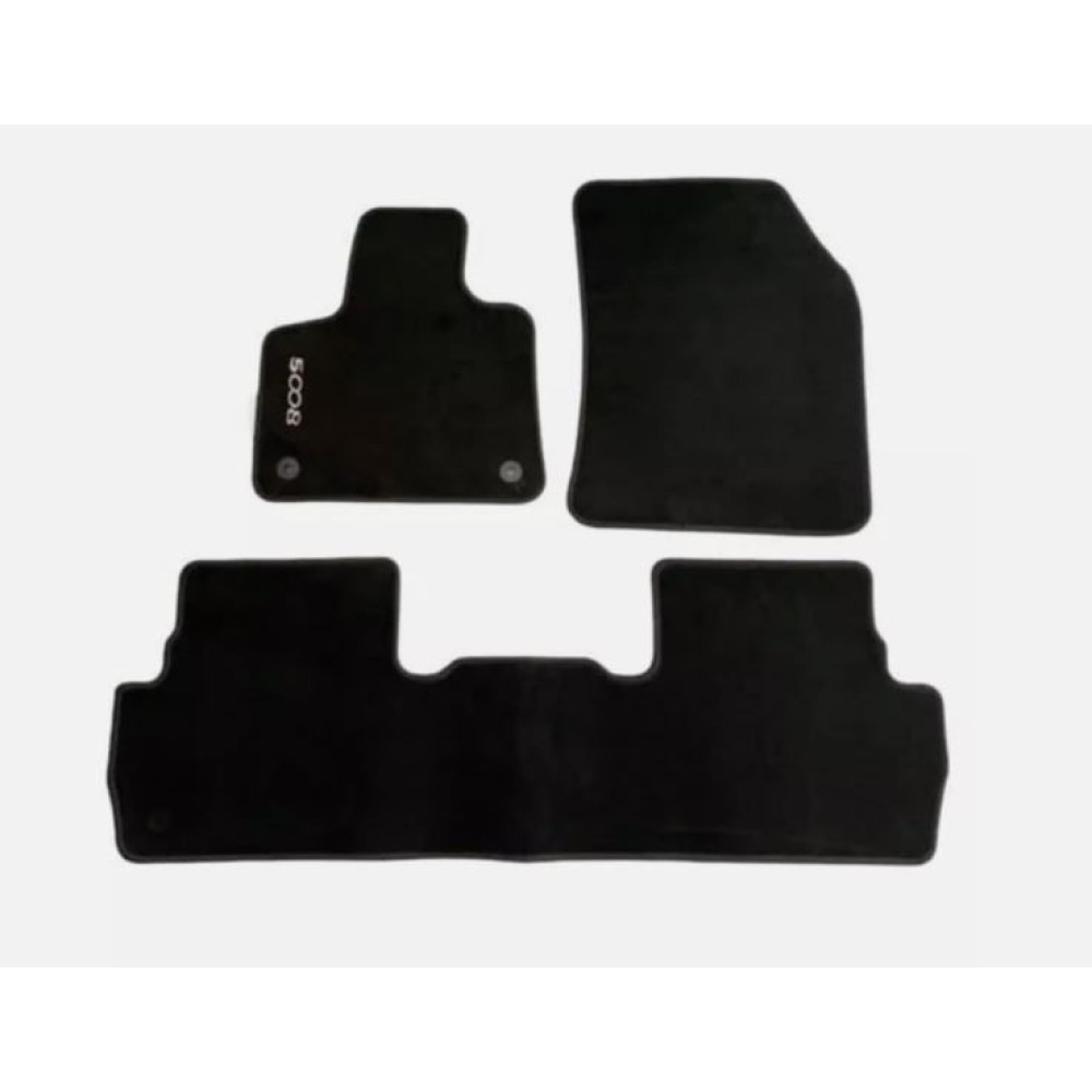 Car OEM textile mats PEUGEOT 5008 II (2017-2024) LITWAC1931