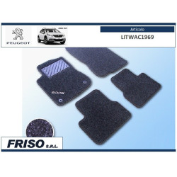 Alfombrillas textiles OEM para coche PEUGEOT 2008 I (2013-2019) LITWAC1969