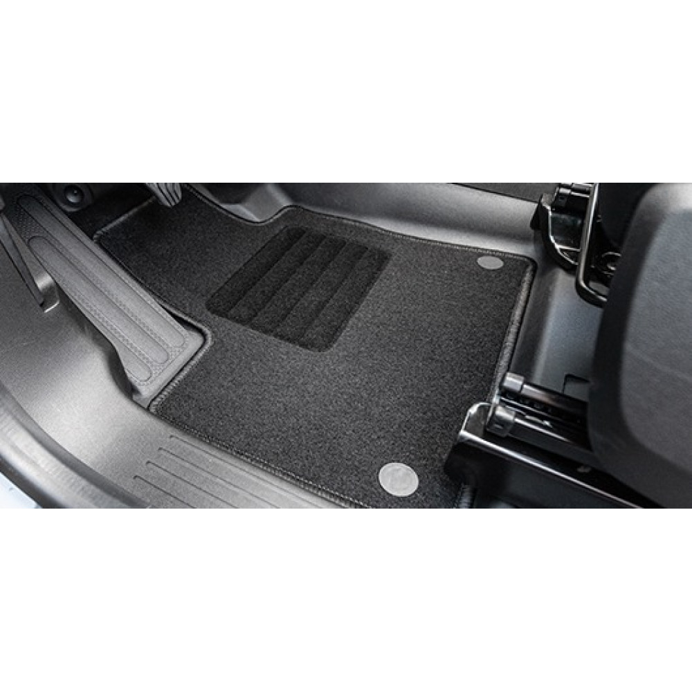 Car textile mats black VOLVO S90 (2016-...) RIGUM TEXTILE