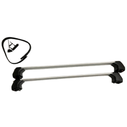 Car roof rack OEM JAGUAR F-PACE with flush rails (2016-...) T4A13875