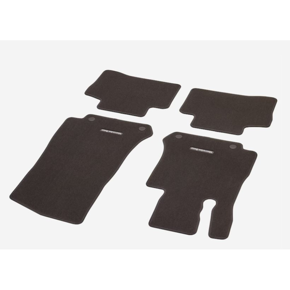 Car OEM textile mats espresso brown MERCEDES-BENZ GLC-class (2015-2023) A25368028028T85