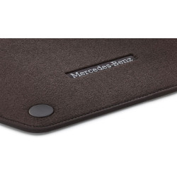 Car OEM textile mats espresso brown MERCEDES-BENZ GLC-class (2015-2023) A25368028028T85