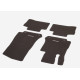 Car OEM textile mats espresso brown MERCEDES-BENZ GLC-class (2015-2023) A25368028028T85