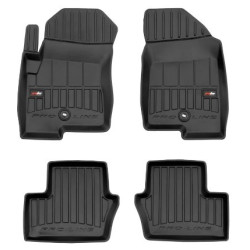 Car rubber floor mats black DODGE CALIBER (2006-2011) 3D FROGUM