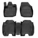 Car rubber floor mats black HONDA CIVIC HB (2012-2017) 3D FROGUM