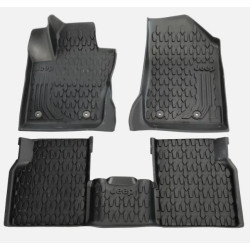 Car OEM rubber mats JEEP COMPASS (2017-...) MOPAR 5SZ29DX9AB