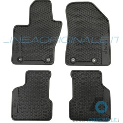Car OEM rubber mats JEEP COMPASS II (2017-...) 735745572