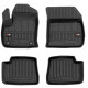 Car rubber floor mats black CITROEN DS3 (2019-...) 3D FROGUM
