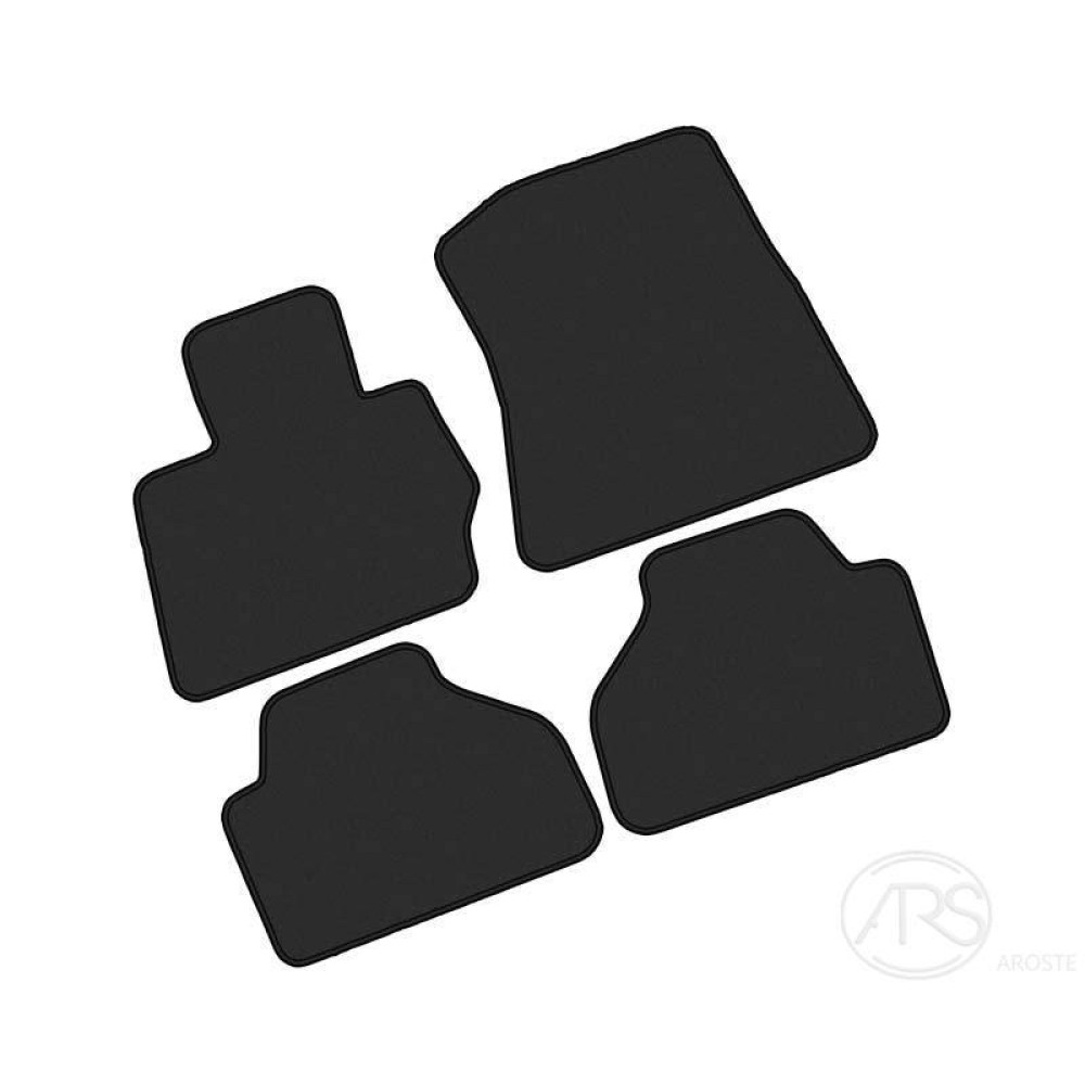 Alfombrillas textiles negras para coche BMW X3 F25 (2011-...) LUXE