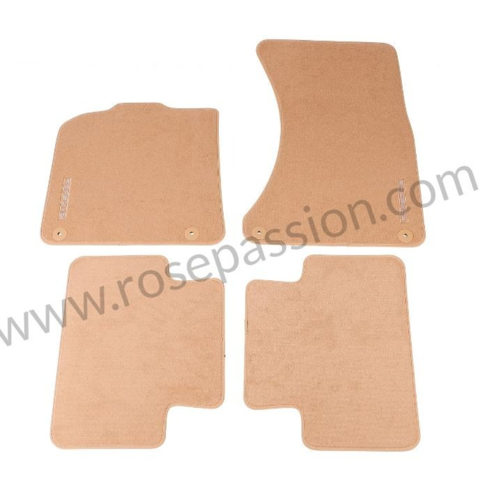 Car OEM textile mats beige PORSCHE MACAN (2014-2024) 95B864435DOR4