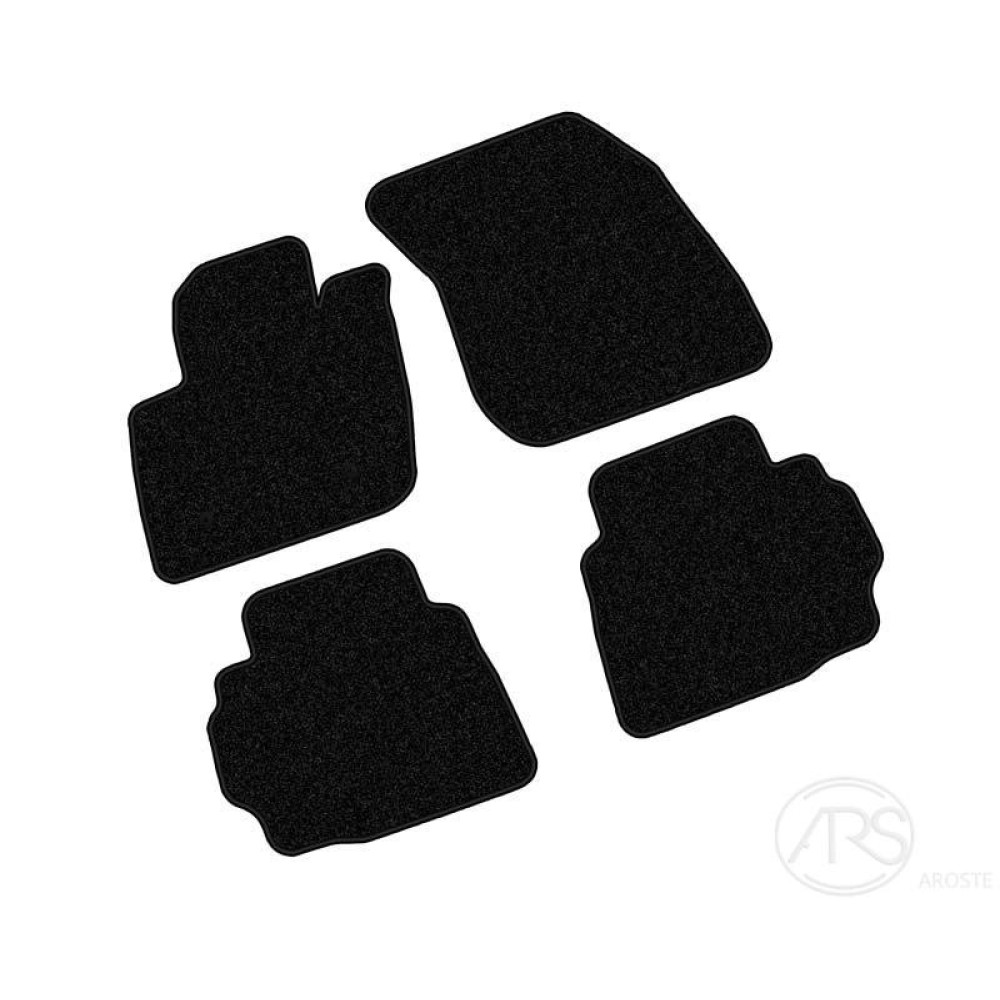 Car textile mats black FORD MONDEO (2014-...) ECONOMIC