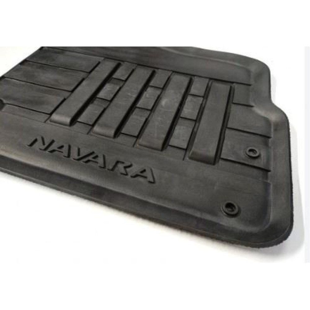 Car OEM rubber mats NISSAN NAVARA (2015-...) KE7484K089