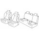 Car seat covers *HARMONY* RENAULT MEGANE IV (2016-...)