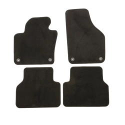 Alfombrillas textiles negras para coche VW TIGUAN (2007-2016) LUXE