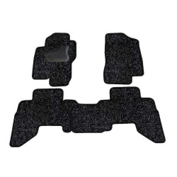 Alfombrillas textiles negras para coche NISSAN PATHFINDER (2005-...) ECONOMIC (LT)