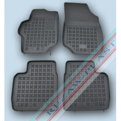 Car rubber floor mats black PEUGEOT 301 (2012-...) 201226
