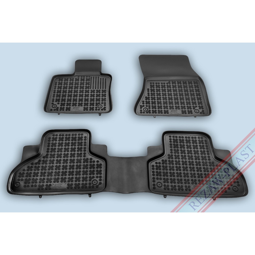 Car rubber floor mats black BMW X6 F16 (2014-...) 200718