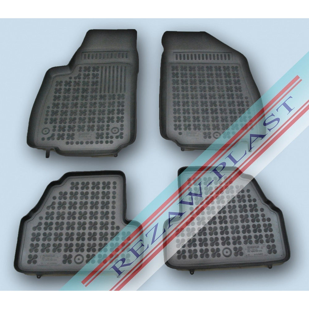 Car rubber floor mats black CHEVROLET TRAX (2013-...) 200519