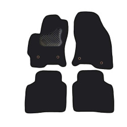 Alfombrillas textiles negras para coche FORD MONDEO (2001-2007) ECONÓMICAS