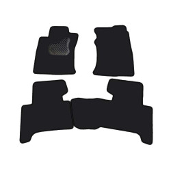 Alfombrillas textiles negras para coche TOYOTA LAND CRUISER 150 (2009-2013) ECONÓMICA