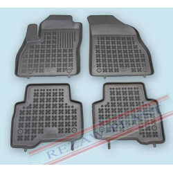 Car rubber floor mats black FIAT QUBO (2007-...)  201209